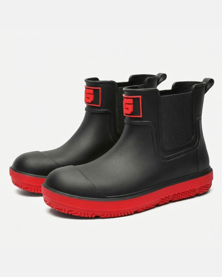 James | Men's Waterproof Snow Chelsea Rain Boots