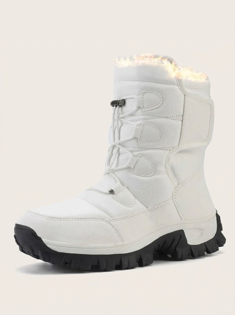 Lucas | Men's High Top Lace Up Snow Boots