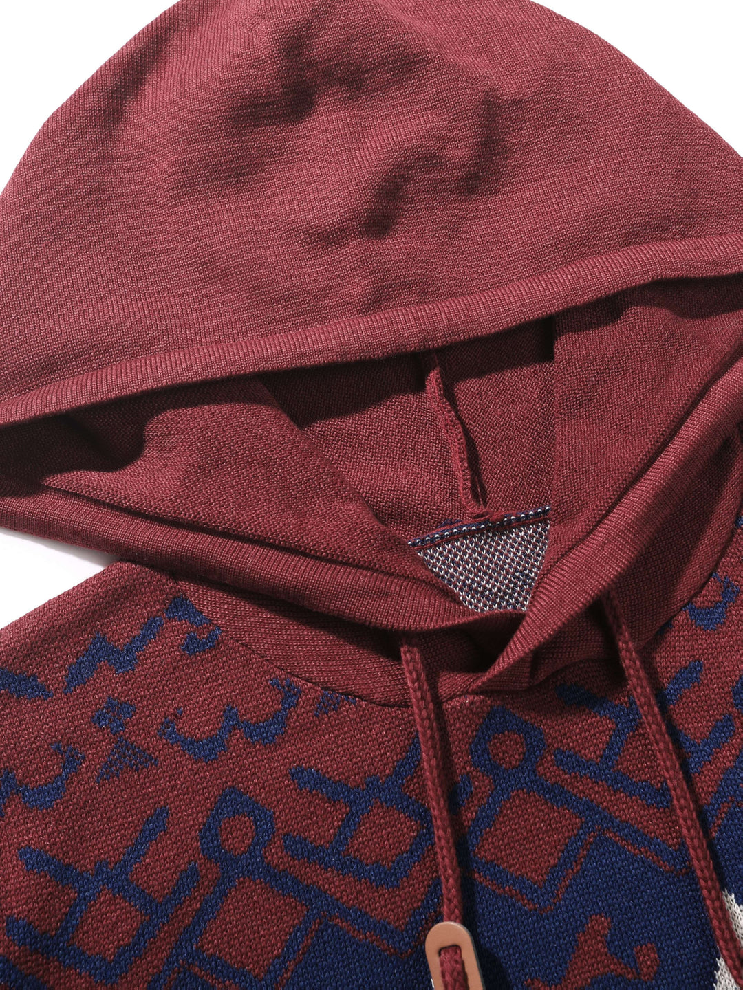 Ryan | Men's Reindeer Knit Hooded Christmas Jumper