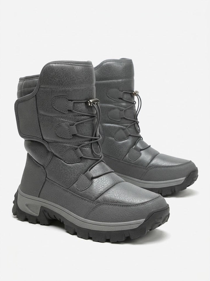 Lucas | Men's High Top Lace Up Snow Boots