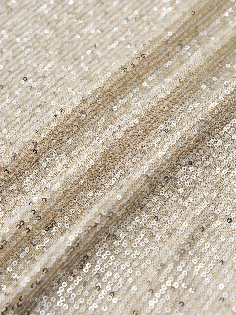 Emerson | Sparkly Sequin Off Shoulder Mini Dress