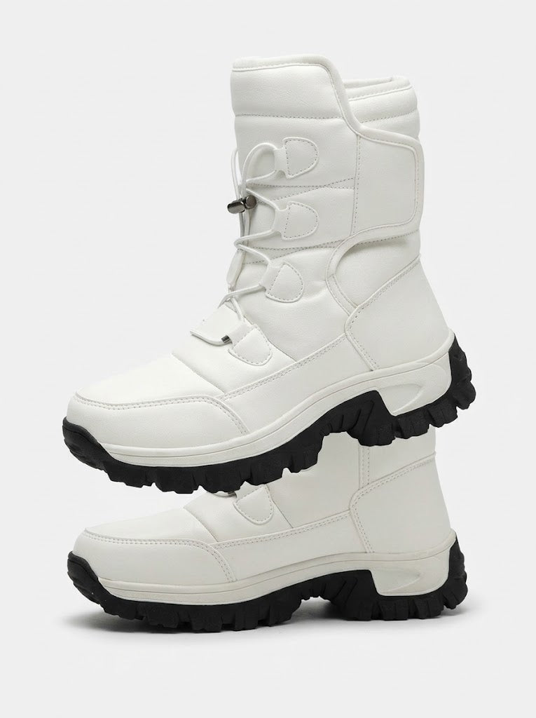 Lucas | Men's High Top Lace Up Snow Boots