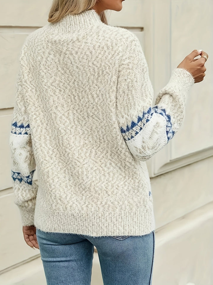 Amelia | Cozy Fair Isle Christmas Jumper