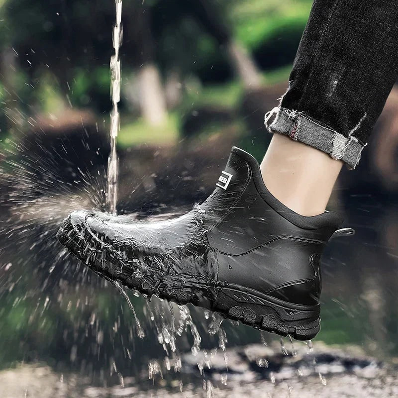 Hudson | Men's Waterproof Snow Ankle Rain Boots
