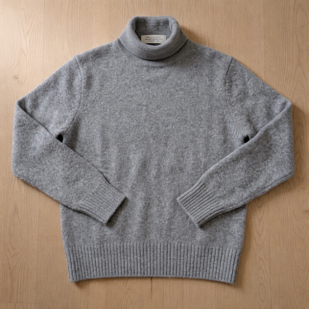 Stella | Ribbed Knit Turtleneck Jumper for Women