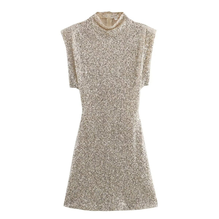 Tessa | Sparkly Sequin Slim Fit Mini Dress