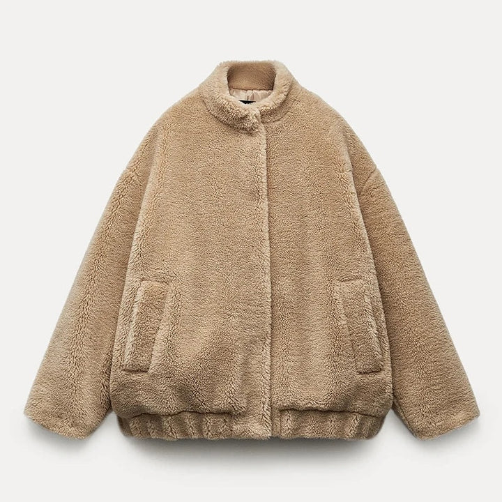 Alice | Oversized Teddy Faux Fur Coat for Women