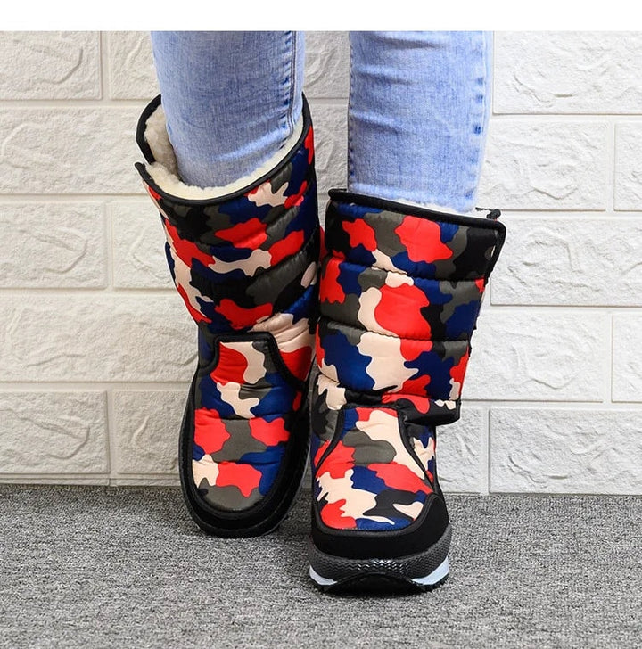 Dylan | Men's Waterproof Camouflage Mid-Calf Snow Boots
