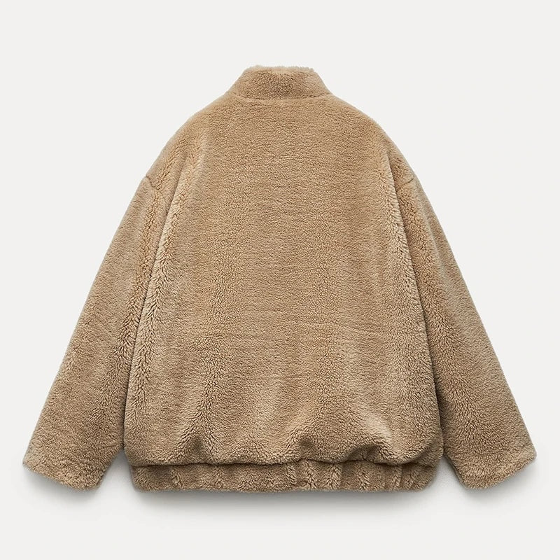 Alice | Oversized Teddy Faux Fur Coat for Women
