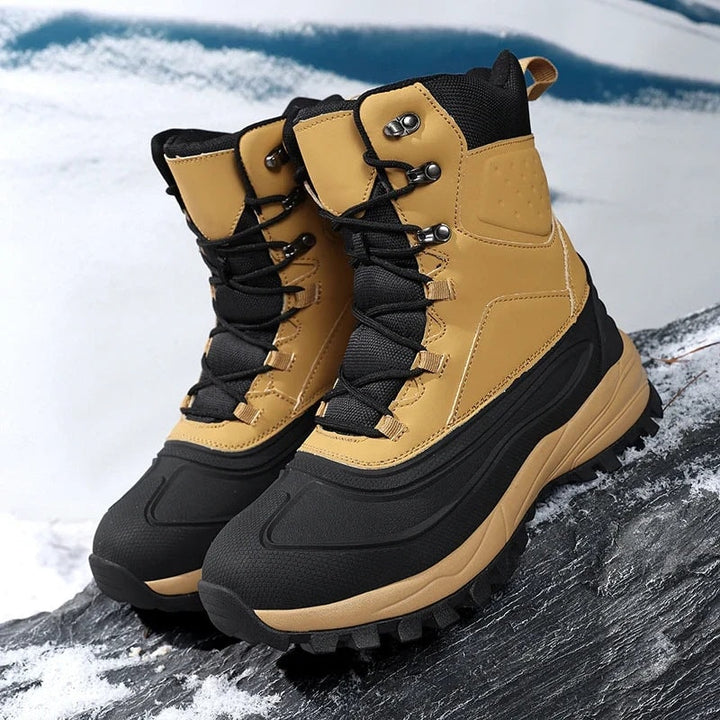 Logan | Men's High Top Lace Up Snow Boots