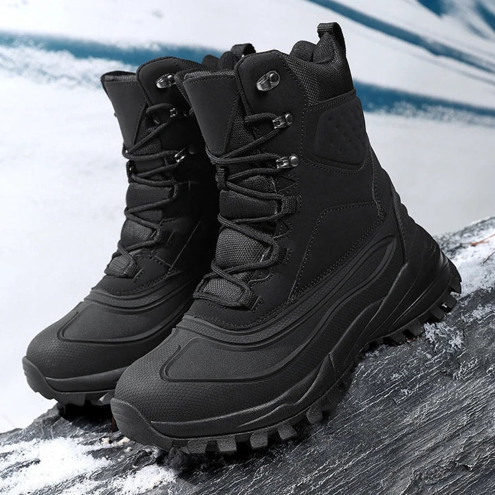 Logan | Men's High Top Lace Up Snow Boots