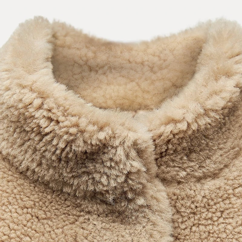Alice | Oversized Teddy Faux Fur Coat for Women