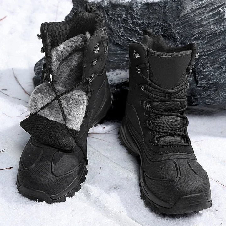 Logan | Men's High Top Lace Up Snow Boots