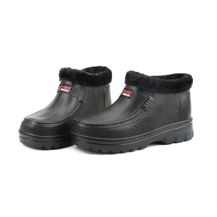 Hunter | Men's Waterproof Faux Fur Lined Snow Boots
