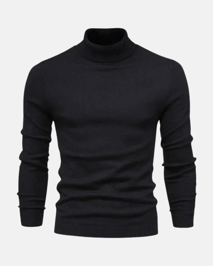 Sebastian | Men's Ribbed Knit Turtleneck Jumper