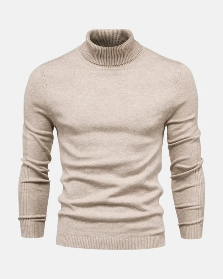 Sebastian | Men's Ribbed Knit Turtleneck Jumper