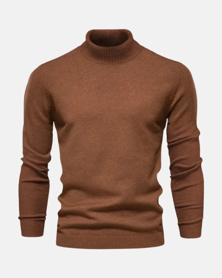 Sebastian | Men's Ribbed Knit Turtleneck Jumper