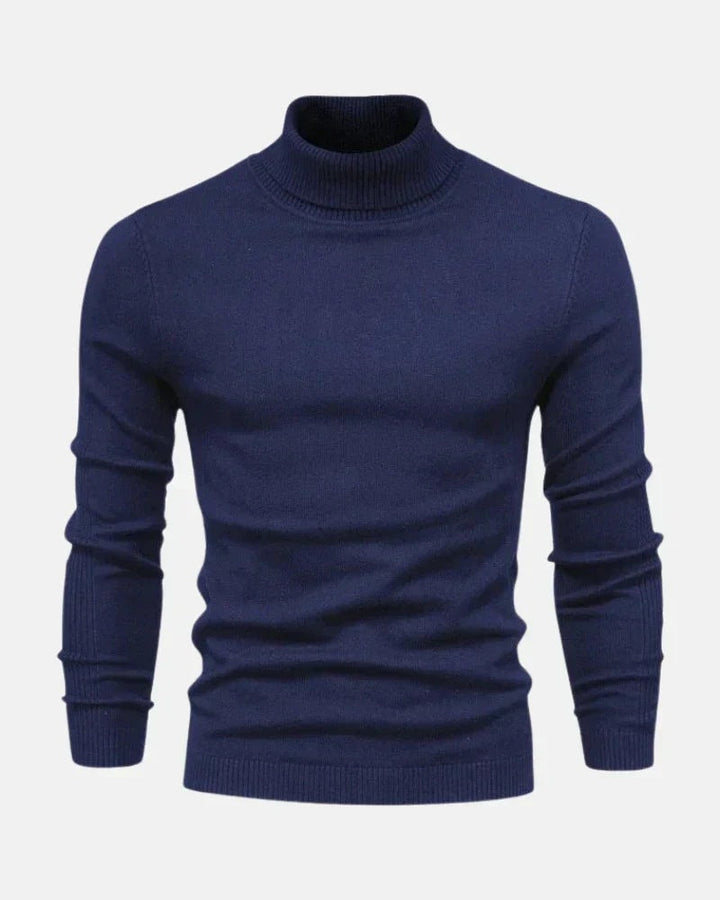 Sebastian | Men's Ribbed Knit Turtleneck Jumper
