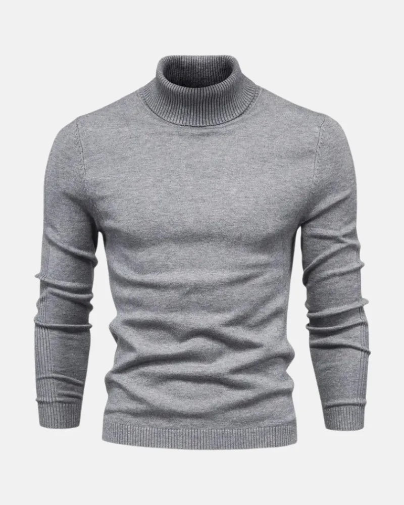Sebastian | Men's Ribbed Knit Turtleneck Jumper