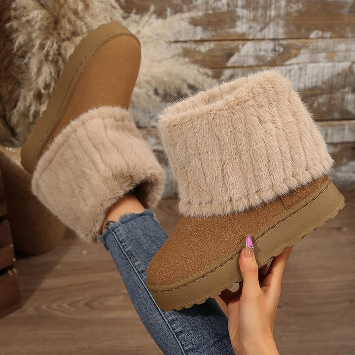 Willow | Women's Faux Fur Chunky Platform Snow Boots