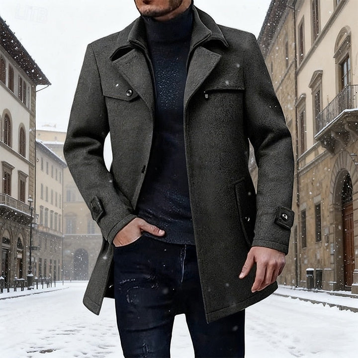 Felix | Men's Tailored Wool Long Coat