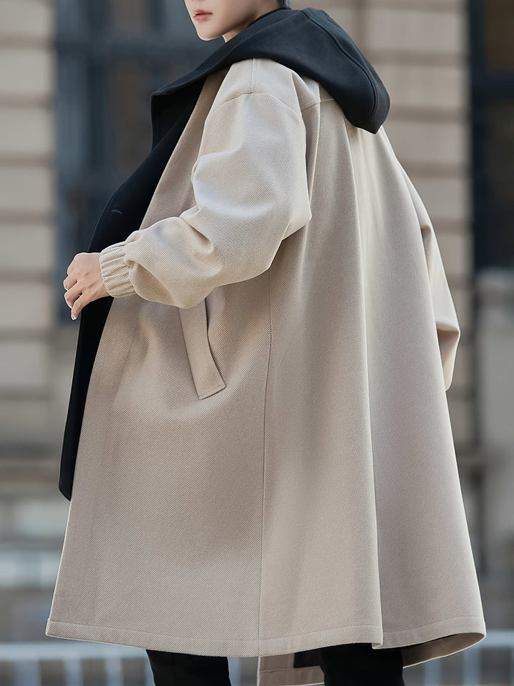 Cruz | Men's Colorblock Hooded Long Coat