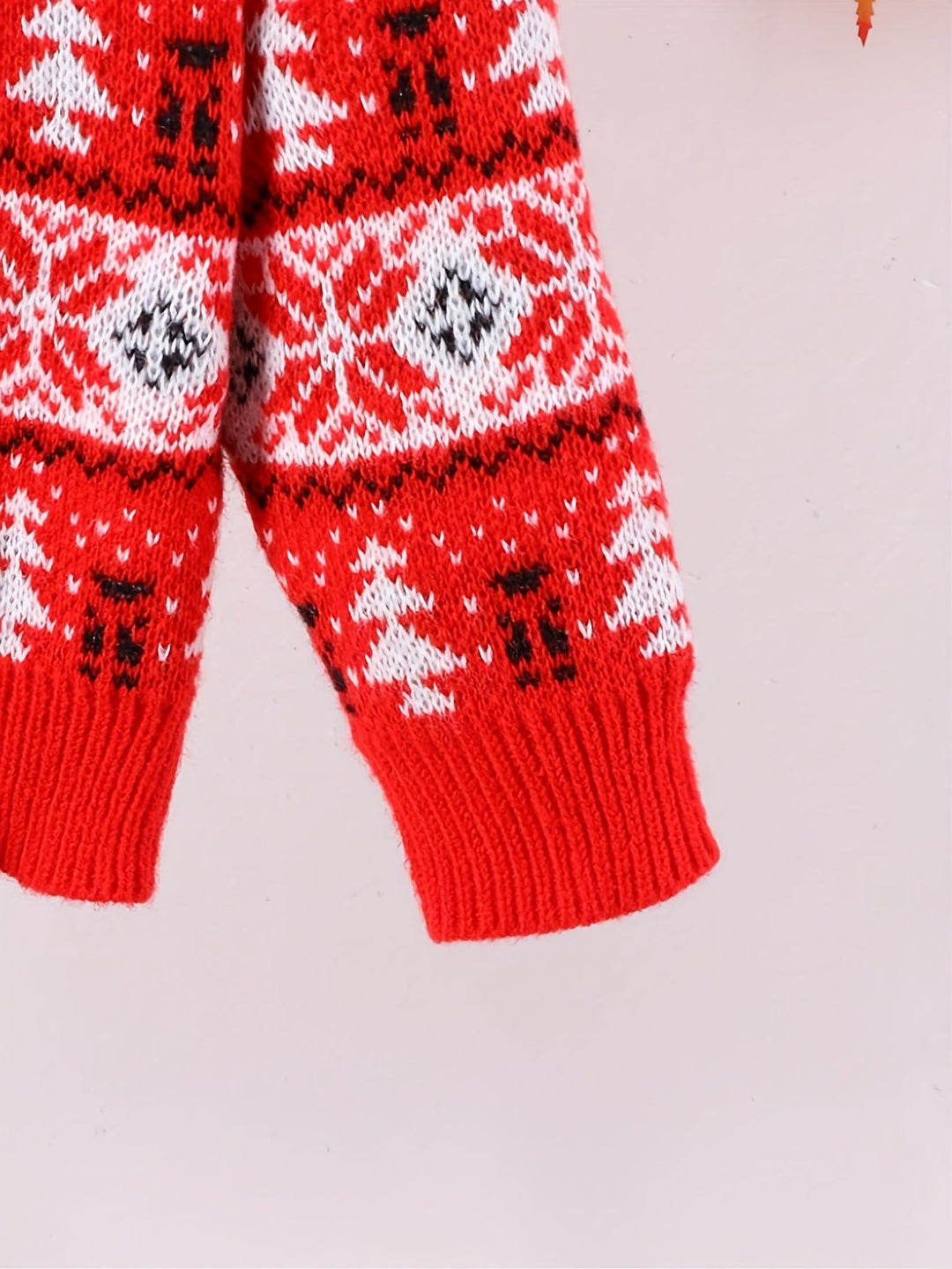 Caleb | Reindeer Christmas Jumper Nordic Knit Sweater