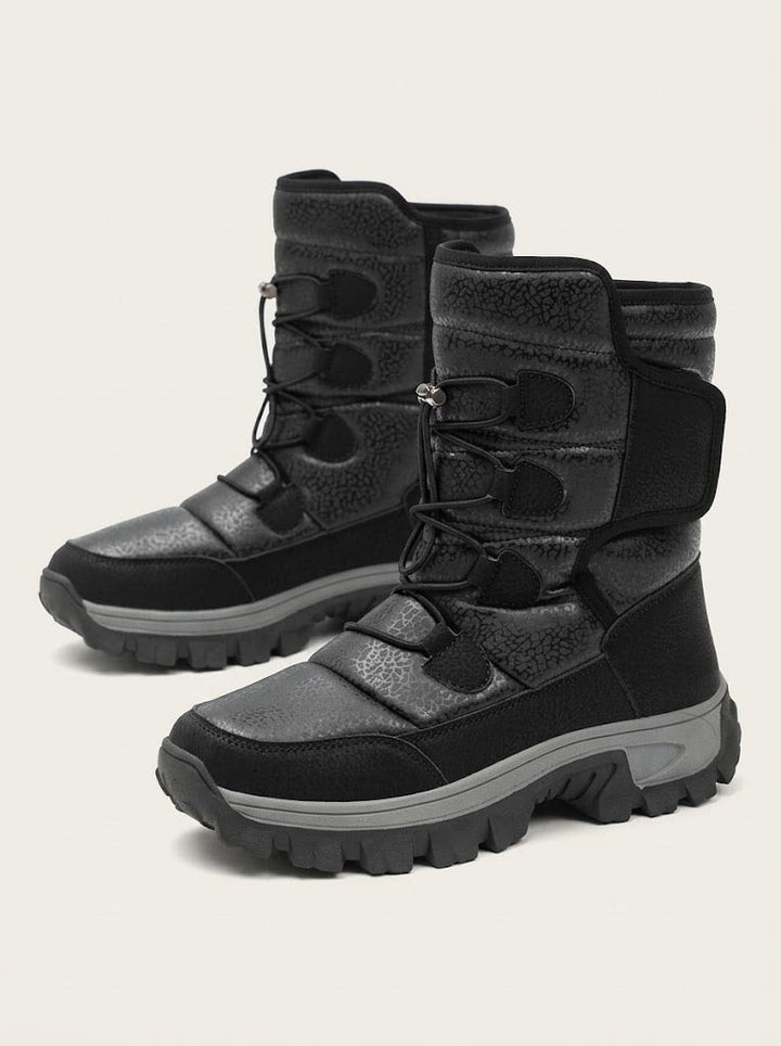 Lucas | Men's High Top Lace Up Snow Boots