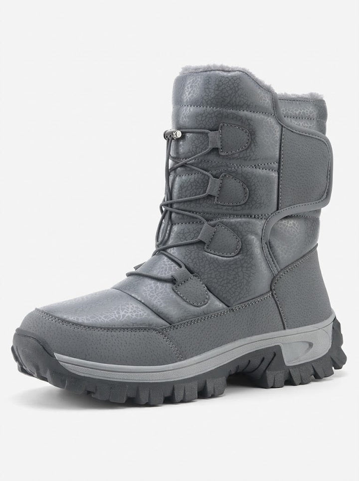 Lucas | Men's High Top Lace Up Snow Boots