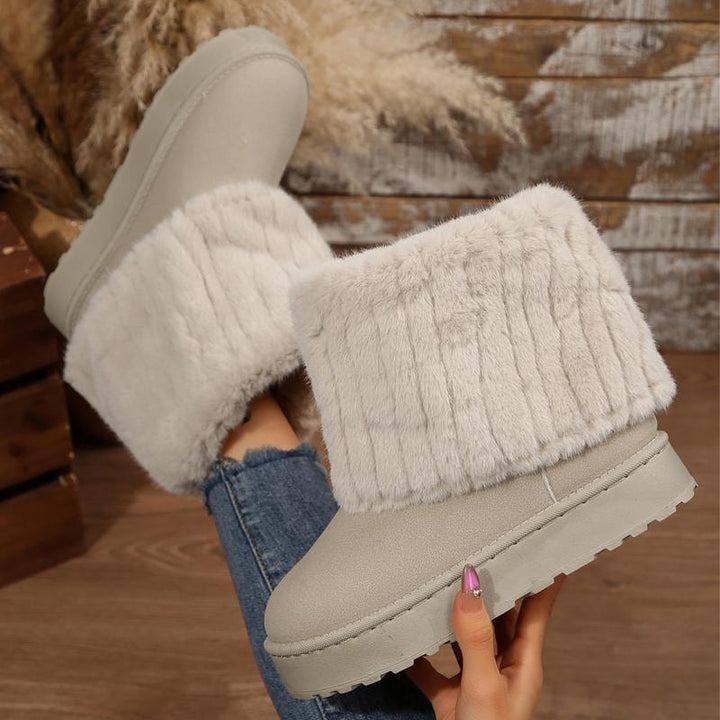 Willow | Women's Faux Fur Chunky Platform Snow Boots