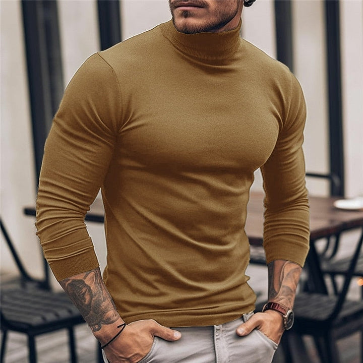 Adrian | Men's Slim Fit Turtleneck Jumper