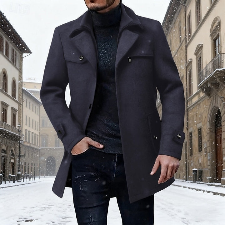 Felix | Men's Tailored Wool Long Coat