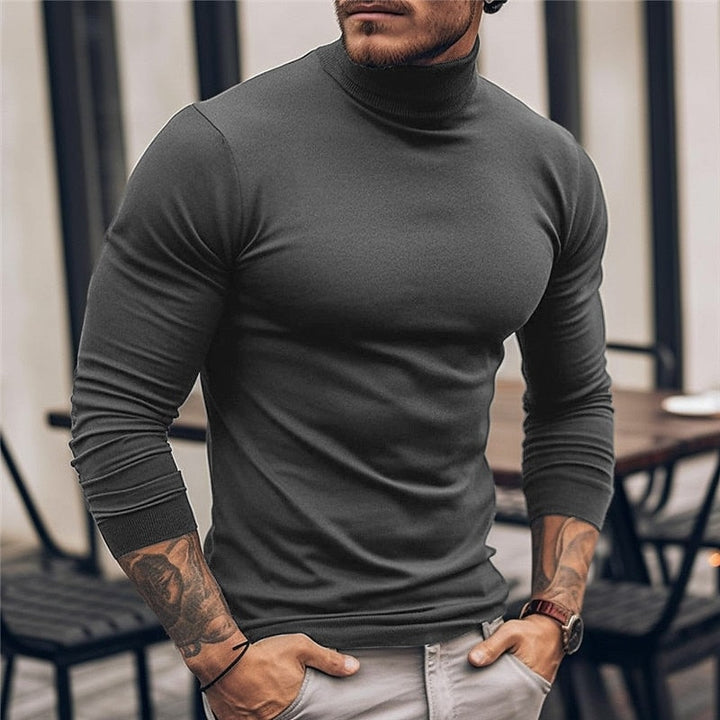 Adrian | Men's Slim Fit Turtleneck Jumper
