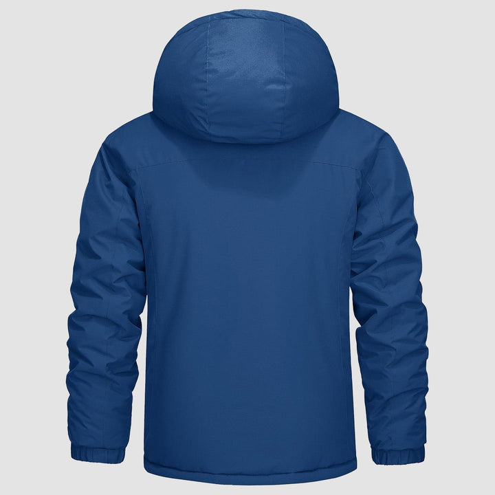 Sapphire Blue MAGCOMSEN Men's Winter Coat Water-Resistant Ski & Snow Jacket with Hood in #Color_Sapphire Blue