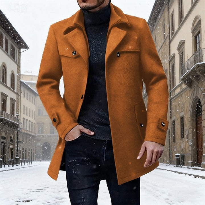 Felix | Men's Tailored Wool Long Coat