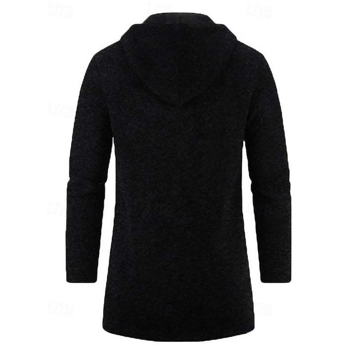 Tucker | Men's Hooded Zip Up Long Coat
