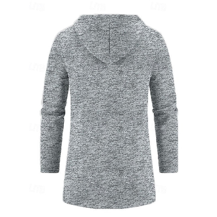 Tucker | Men's Hooded Zip Up Long Coat