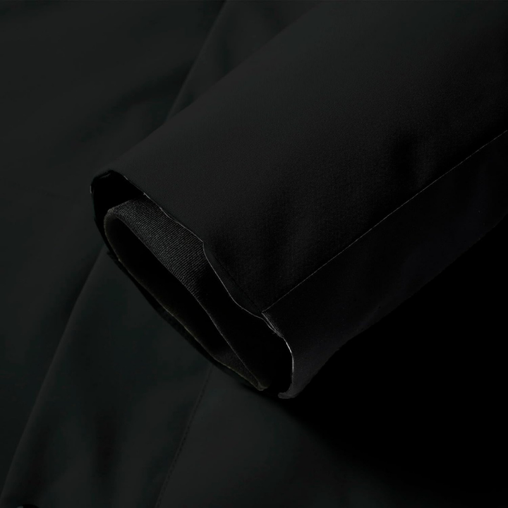 Women's Covered-Zip Hooded Ski Jacket