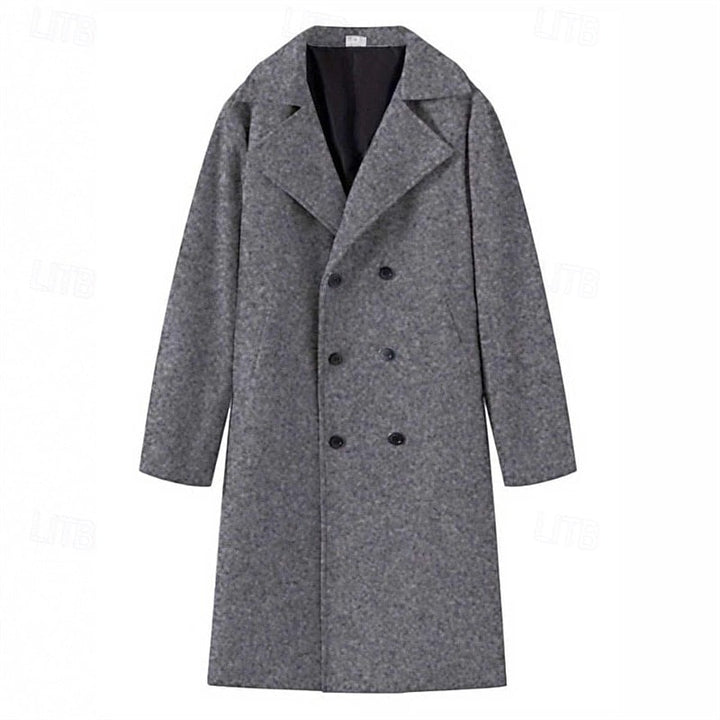 Jasper | Men's Double Breasted Long Coat