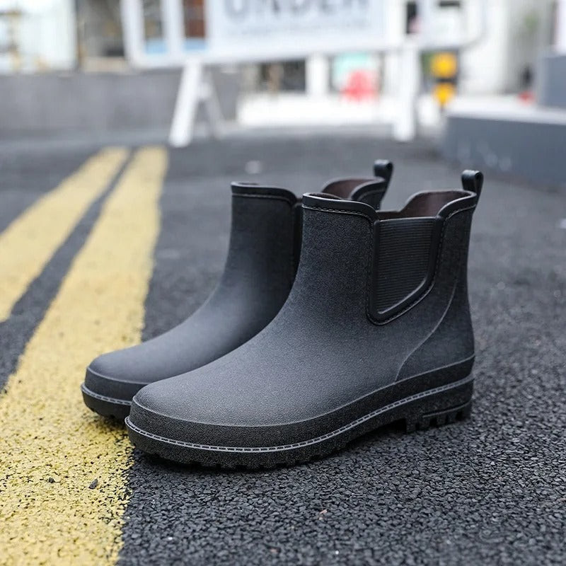 Levi | Men's Waterproof Snow Chelsea Rain Boots