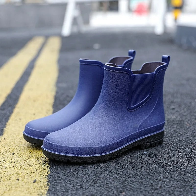 Levi | Men's Waterproof Snow Chelsea Rain Boots