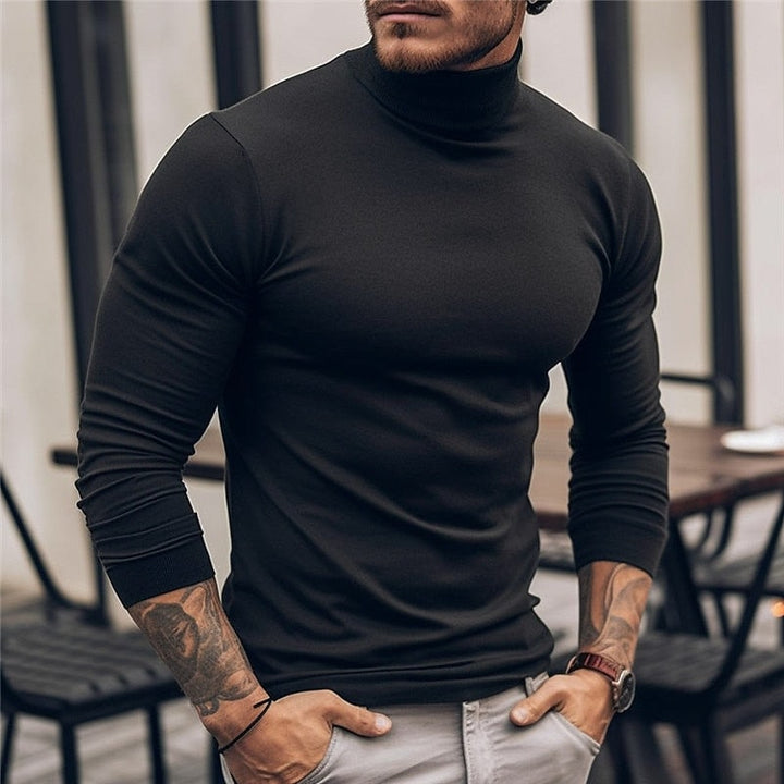 Adrian | Men's Slim Fit Turtleneck Jumper