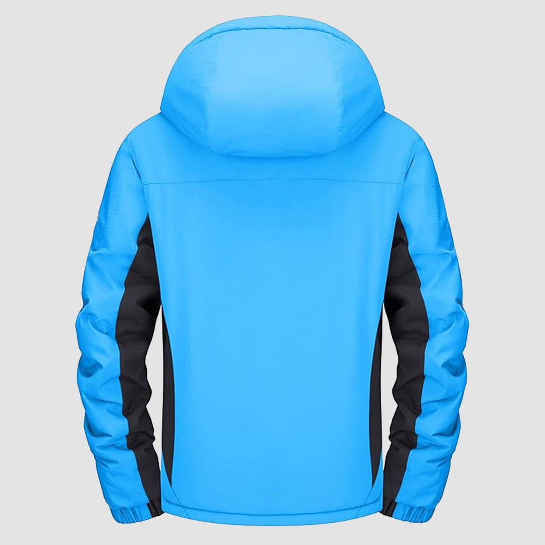Blue MAGCOMSEN Women's Waterproof Fleece-Lined Ski Jacket with Hood in #Color_Blue