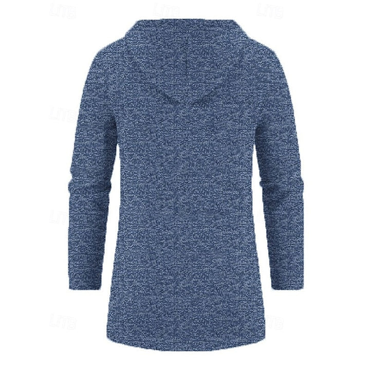 Tucker | Men's Hooded Zip Up Long Coat